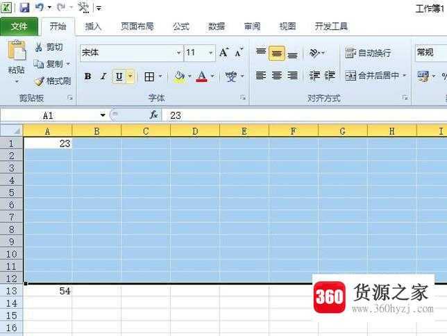 excel中怎么批量添加空白行