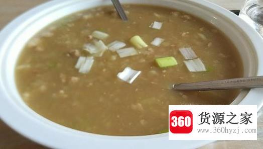 怎么制作土豆泥肉末汤