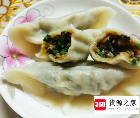 香菇油菜饺子怎么做