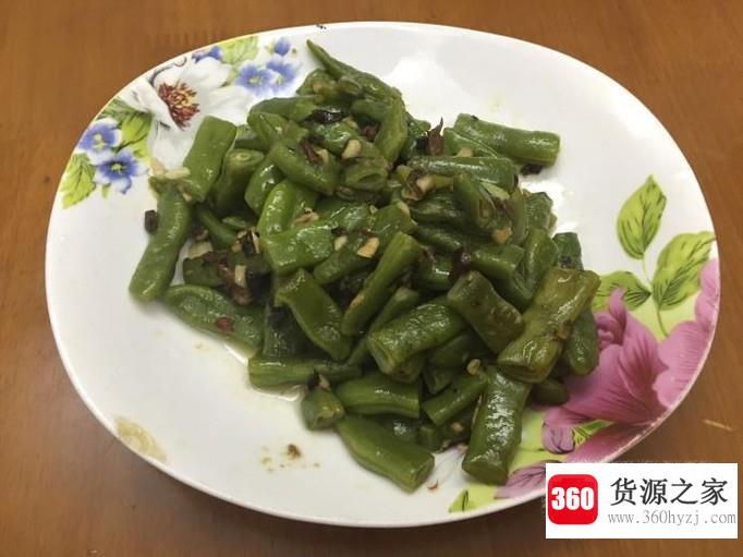 教你做下饭的香菇菜炒四季豆