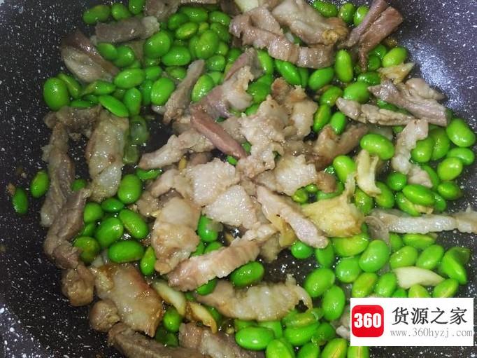 教你做青豆炒肉