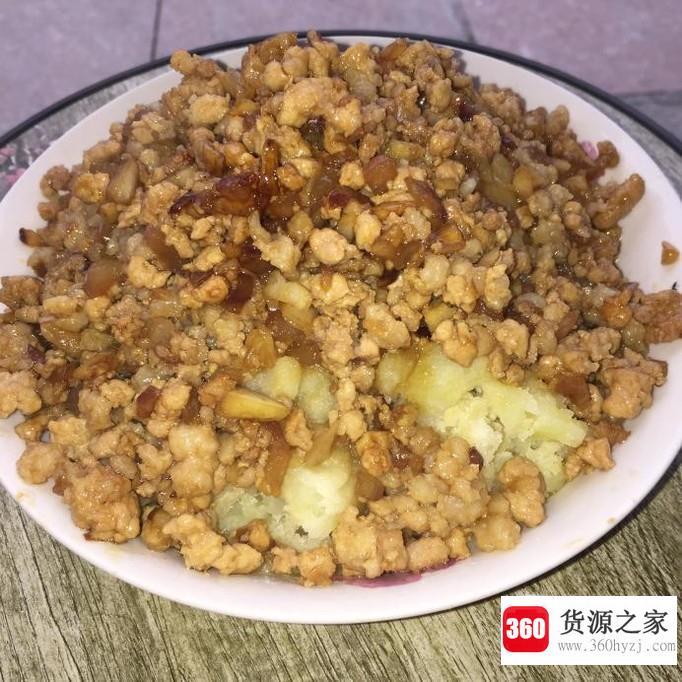 美味肉末土豆泥的做法