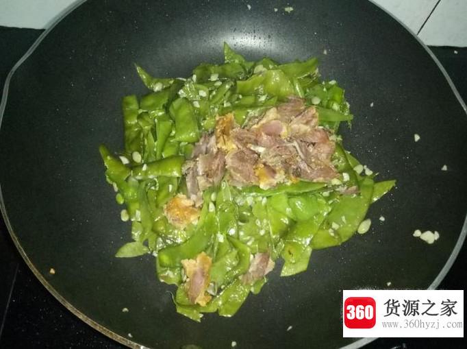 刀豆炒腊肉的家常做法