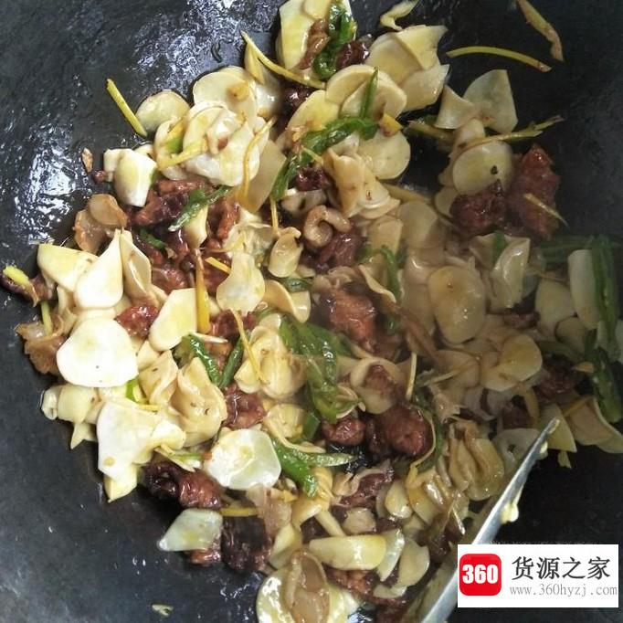 棒菇炒鲜肉做法