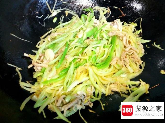 芸豆青椒炒土豆丝的家常做法