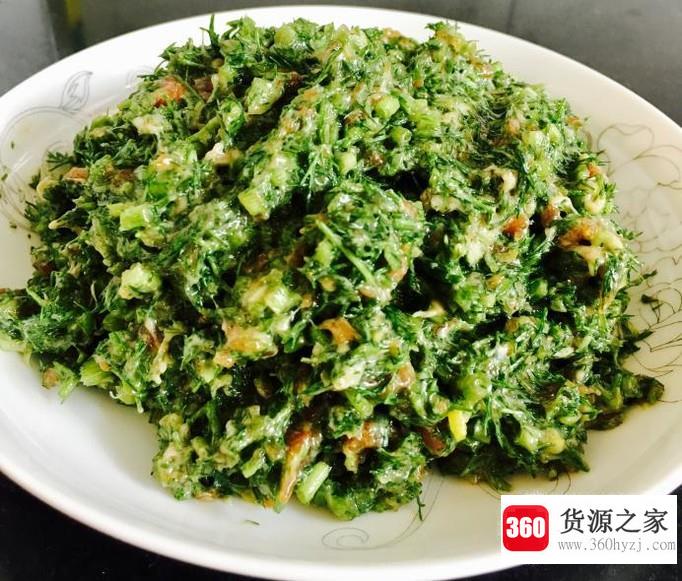 茴香菜饺子馅怎样做才好吃？