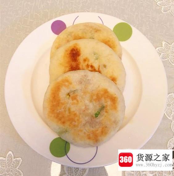 葱末肉馅煎饼的家常做法