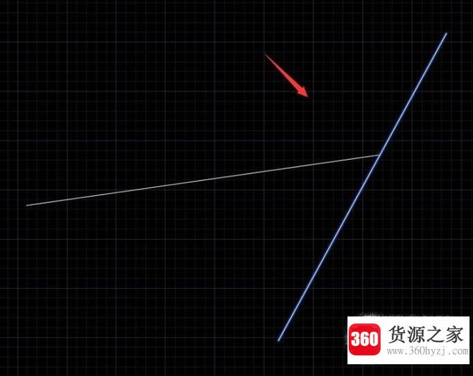 怎么用cad延伸直线