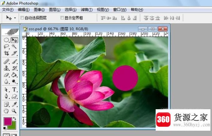 photoshop运用吸管工具选取颜色