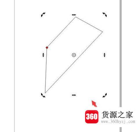 教你用cdr画各种梯形