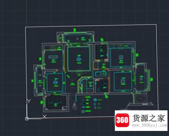 cad中怎么使添加参照底图