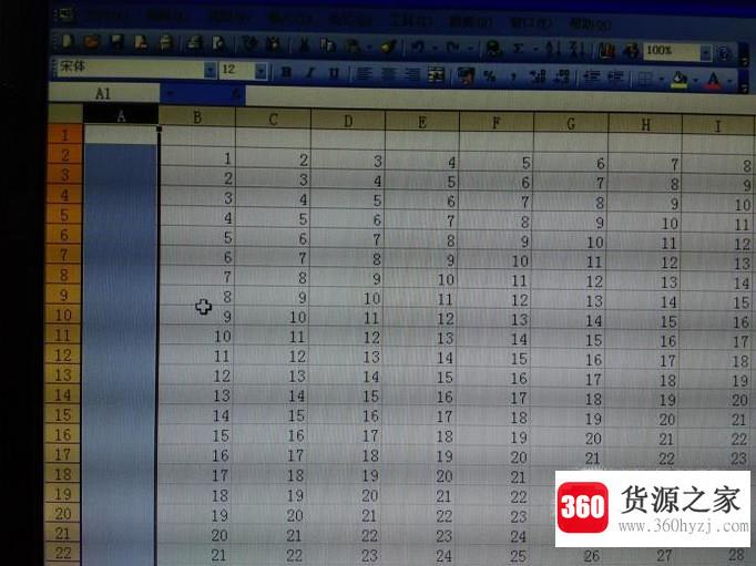 excel怎么拖动整行和整列及其行列错位处理