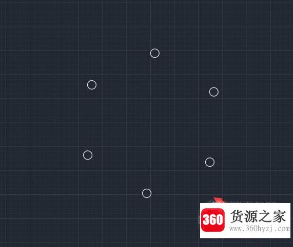 autocad2014环形阵列方法