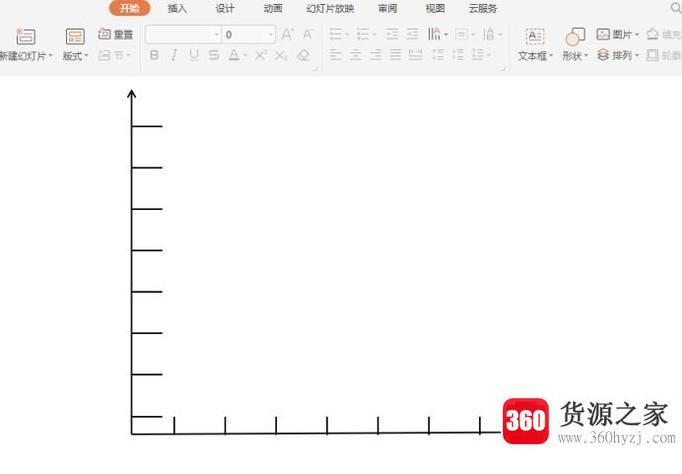 ppt怎么画坐标