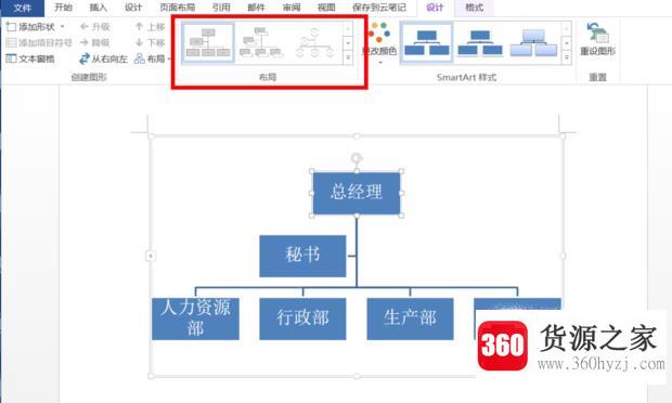 怎么使用word制作组织结构图