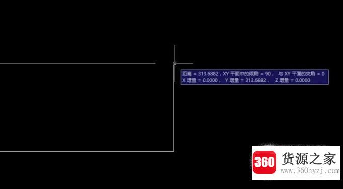 在cad中怎样快速查看一条线段的长度