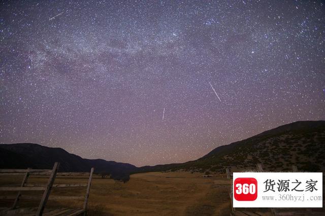 2020年流星雨什么时候有