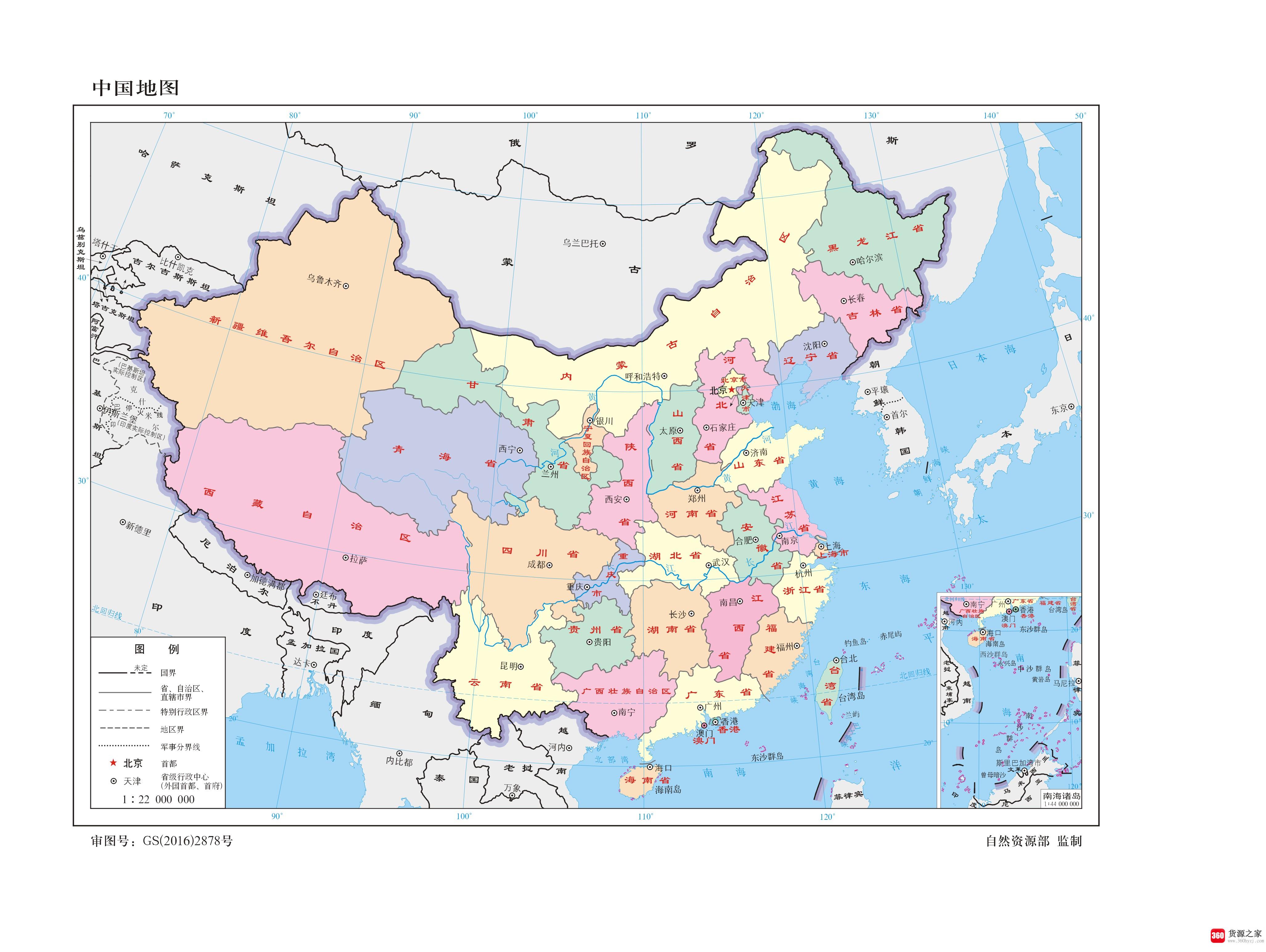 韩国国土面积相当于中国哪个省？