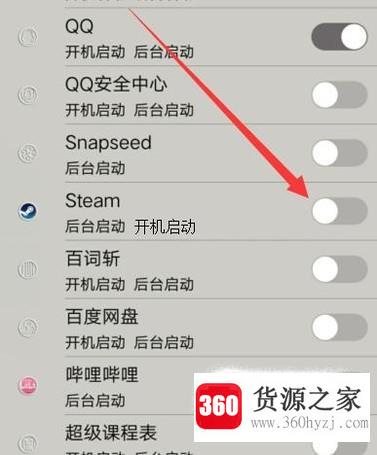 steam开机自动启动怎么取消？