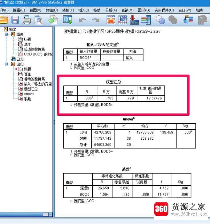 用spss怎么做回归分析