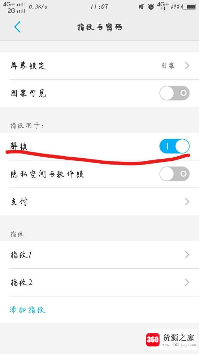 智能手机去掉指纹解锁