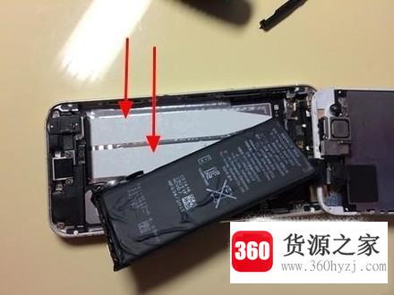 苹果iphone5s怎么怎么拆开机换电池