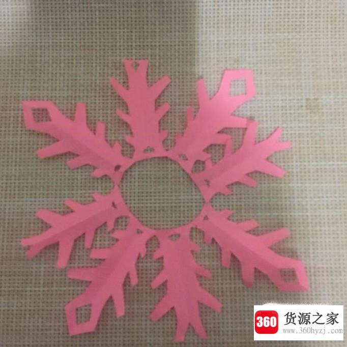 剪纸雪花的手工制作流程