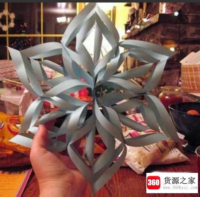 3d小雪花手工制作