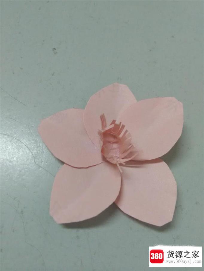 手工制作：樱花的简单制作方法