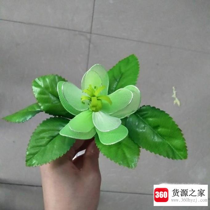 制作精美丝网花