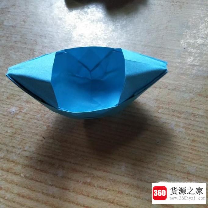 diy手工折纸帆船的制作