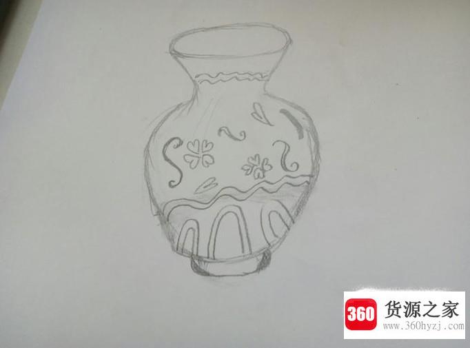 简笔画画青花瓷？