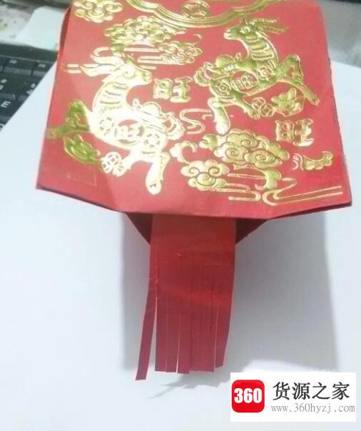 怎么制作红包灯笼？